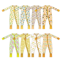 Lot mystère RTS, vêtements pour enfants en bambou, imprimé aléatoire, vente en gros, vêtements pour enfants de qualité supérieure, pyjamas unisexes pour bébés