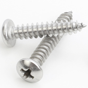 สกรูเกลียวปล่อยหัวแฉกสแตนเลส 304 M2 M3 M4 M5 M6 สำหรับยึดโลหะและไม้ - Product Image 1