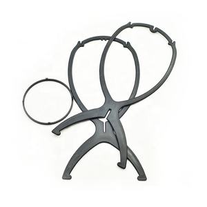 Ruyan Bonnes Affaires Supports à <span class=keywords><strong>Perruque</strong></span> Réglables Présentoir de Chapeau en Plastique Supports de Tête de <span class=keywords><strong>Perruque</strong></span> <span class=keywords><strong>Pas</strong></span> <span class=keywords><strong>Cher</strong></span> Support de <span class=keywords><strong>Perruque</strong></span> Pliant Portable - Product Image 5