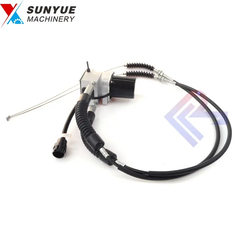 HD450 HD700-7 HD820 Excavator Parts Kato Throttle Motor 709-45000006 709-45200006 1.8Meter Cable