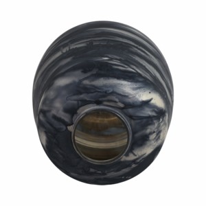 Vaso rotondo in vetro decorativo per fiori, centrotavola moderno per l'arredamento della casa - Product Image 6