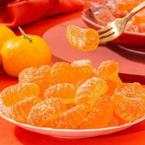 Gomitas de Naranja 3D al por Mayor, Recubiertas de Azúcar, Sabor Afrutado, Masticables, Envasadas Individualmente, Bolsa a Granel Suave - Product Image 4