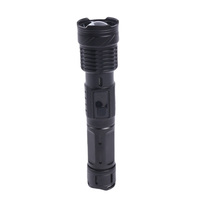 Lampe torche LED rechargeable 1000 lumens avec corps extensible en alliage d'aluminium étanche et logo personnalisé pour le camping