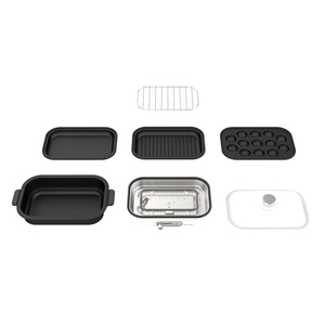 MeiShengFa OEM Mini Parrilla Multifuncional de Mesa de 800W - Product Image 3