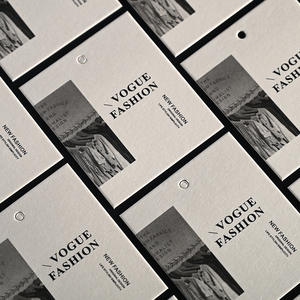 Customized high-end clothing tags, luxurious and simple trademarks - Product Image 6