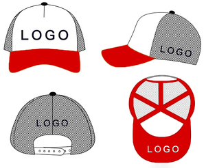 Nhà Sản Xuất Tùy Chỉnh Logo Thêu Và In Chạy Mũ Thoáng Khí Chất Lượng Cao 5 Bảng Điều Khiển Lưới Hat Trucker Cap - Product Image 5
