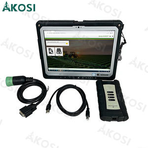 Interface de scanner EDL pour tracteur agricole John Deere EDL V3, kit d'outils de diagnostic pour véhicules lourds, service JD + tablette CF33 - Product Image 5