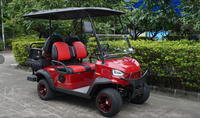 Meilleures ventes Voiturette de golf électrique Fournisseur de la Chine Châssis inférieur batterie au lithium Voiture de golf à la mode sûre Voiture électrique