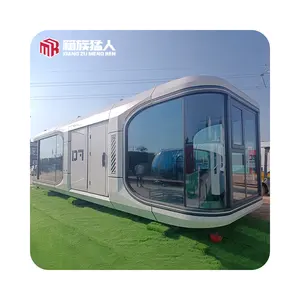 Modernes chinesisches fertighaus hotel intelligentes mobiles stahlcontainerhaus fabrikpreis raumkapsel-haus für outdoor-gebrauch