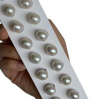Perles Edison nues de 11-13 mm, paire assortie, avec légère tache, perles à percer pour boucles d'oreilles, colliers et pendentifs DIY