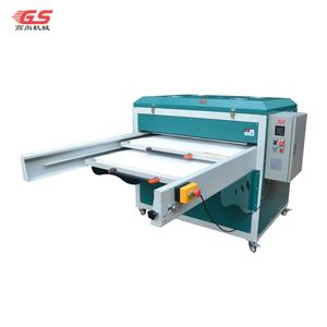 단방향 이중 셔틀을위한 대형 평판 우산 디지털 인쇄 직물 텐트 프레스 공압 열 전달 기계 - Product Image 2