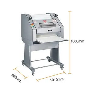 Grosir mesin pembuat roti Baguette Prancis Moulder Baguette moulder