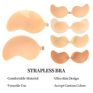 Sujetador Adhesivo de Silicona de Moda para Mujer, Sujetador sin Tirantes con Efecto Push-Up, Invisible, sin Espalda, Cómodo y con Soporte - Product Image 5