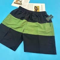 Shorts pour hommes en maille à taille élastique séchage rapide, style rayé, modèle MJK002, vente en gros, 1,98 $
