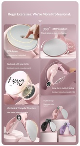 Appareil d'exercice multifonctionnel en plastique pour les cuisses et les muscles du plancher pelvien, portable, léger et écologique, idéal pour le yoga - Product Image 2