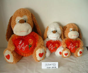 S/<span class=keywords><strong>M</strong></span>/L Promotionele Pluche Valentijn Beer Speelgoed Met Rode Hartvorm Kussen & Bloem Voor Valentijnsdag - Product Image 3