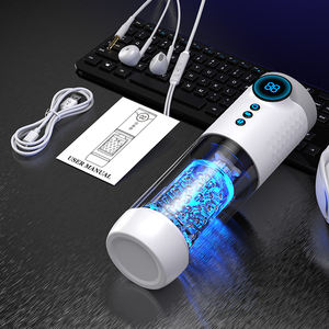 Fabriek Hete Nieuwe Hoge Kwaliteit Mannelijke Seksspeeltjes Elektrische Masturbator <span class=keywords><strong>Vagina</strong></span> Masturbatie Cup Voor Mannen - Product Image 6