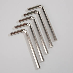 Llave hexagonal de acero 45, cabeza hexagonal métrica cromada para herramientas de bricolaje para bicicletas - Product Image 3