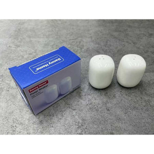 2pcs 25 Inch 165g Durable Porcelaine Pepper Shaker Set Home Dining Kitchenware Vaisselle Sets - Product Image 1