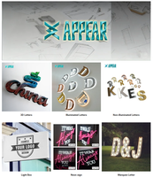 Lettres lumineuses LED en métal personnalisées pour entreprises, utilisation extérieure/intérieure, décoration maison et voiture, enseignes électroniques à brancher