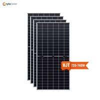 Module solaire bifacial ORY Factory Direct 720 à 740W, boîtier de jonction IP68, connecteur compatible MC4