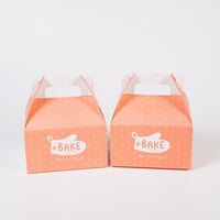 Boîtes de fête colorées pour enfants avec poignée, pour transporter repas, gâteaux, cupcakes, idéales pour pique-niques, anniversaires et mariages