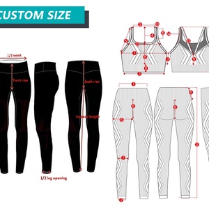 Conjunto Deportivo de 5 Piezas para Gimnasio, Top y Pantalones, Ropa Deportiva para Mujer, Personalizable con Logotipo, Conjunto de Yoga - Product Image 6