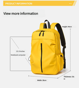 Mochila Impermeable de Gran Capacidad y Duradera con Cierre de Cremallera, Moderna para Uso en Actividades al Aire Libre, Mochila para Hombres - Product Image 3