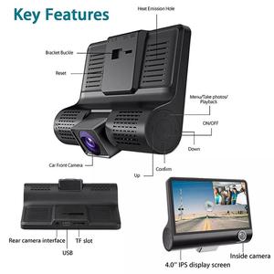 3ใน1HD 1080P Dash Cam 3กล้องควบคุมด้วยเสียงภาษาอังกฤษ<span class=keywords><strong>70mai</strong></span> รถ DVR กระจกมองหลังกล้อง - Product Image 4