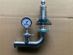 วาล์วควบคุมแรงดันแบบสปริงกลับด้วยลมนิวเมติกทำจากสแตนเลสสำหรับถังหมักเบียร์และเบียร์บอง - Product Image 5