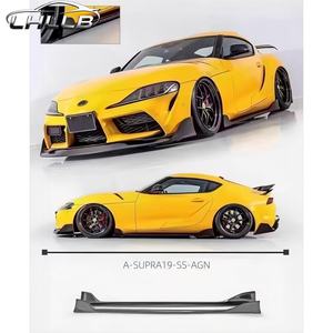 Faldones Laterales de Fibra de Carbono para Modelos <span class=keywords><strong>Toyota</strong></span> <span class=keywords><strong>Supra</strong></span> A90 A91 Aimgain - Product Image 2