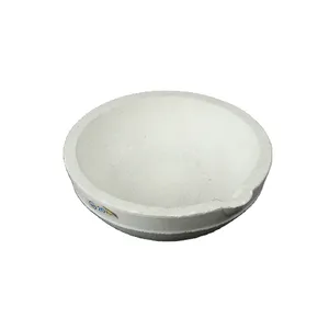 Quartz Silica Melting Crucible Pot For Gold Silver Platinum Refine