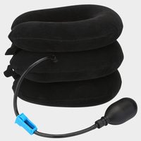 Dispositif de traction cervicale gonflable, étireur cervical en plastique, portable, confortable, soulagement de la douleur chronique au cou, utilisation hospitalière, taille unique