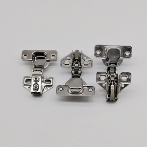 Bisagra de Acero Inoxidable de Brazo Corto para Puerta de Armario con Amortiguador, Diseño Minimalista, Fácil Instalación, Uso en Armarios - Product Image 3