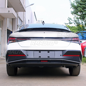 Rear Spoiler <b>Splitter</b> Deflector Protector Front Bumper Lip Chin Body Kit for Hyundai Elantra CN7 2023 2024 Tuning Accessories - Product Image 6