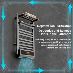 Calentador de baño de toallas 2 en 1 de fábrica <span class=keywords><strong>con</strong></span> temporizador Calentador de <span class=keywords><strong>radiador</strong></span> de baño para convección doméstica - Product Image 3
