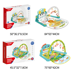 Grand tapis d'activité pour bébé, tapis de jeu amusant pour le temps sur le ventre, tapis de jeu pour piano, bébés avec musique et lumière, Tapete Para Bebes - Product Image 6