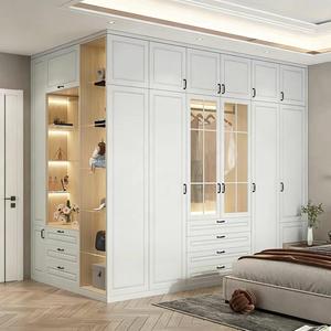 <span class=keywords><strong>Armario</strong></span> de Madera Grande para Dormitorio, Directo de Fábrica, Muebles de Estilo Abierto, <span class=keywords><strong>Armario</strong></span>/Ropero Portátil Económico, Juego de Muebles de Dormitorio de MDF - Product Image 1