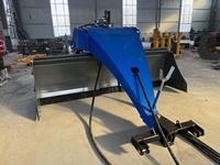 Niveleuse de terrain agricole hydraulique robuste 3.0-5.0 pour tracteur, grand niveleur laser pour ferme
