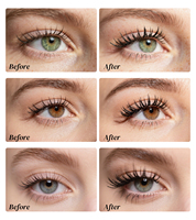Mascara professionnel waterproof 4D Sky High noir, volume et longueur extra, en gros, avec logo personnalisé pour marque privée
