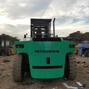 Vente chaude d'occasion Mitsubishi FD250 25TON chariot élévateur 93% nouvelle machine lourde en bon état de fonctionnement avec de faibles heures de travail - Product Image 2