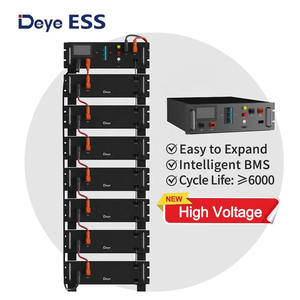 Système d'énergie solaire Deye BOS-W au prix d'usine, 5 kWh, 25 kWh, 40 kWh, 60 kWh, 87 kWh, batterie au lithium LiFePO4 commerciale 51,2 V - Product Image 2