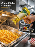 Salière pour restaurant de restauration rapide, même modèle que KFC et McDonald's, distributeur d'assaisonnements en plastique pour frites