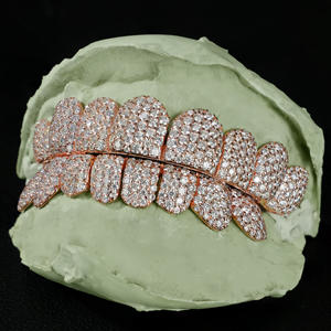 Testeur de diamants, différentes formes, <span class=keywords><strong>grillz</strong></span> personnalisés, argent sterling 925, <span class=keywords><strong>grillz</strong></span> en moissanite - Product Image 5