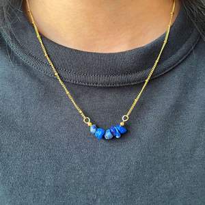 Colliers de perles <span class=keywords><strong>en</strong></span> or 18 carats <span class=keywords><strong>pour</strong></span> femmes à la mode <span class=keywords><strong>en</strong></span> forme de papillon <span class=keywords><strong>perle</strong></span> de diamant concassé naturel divers acier inoxydable - Product Image 4