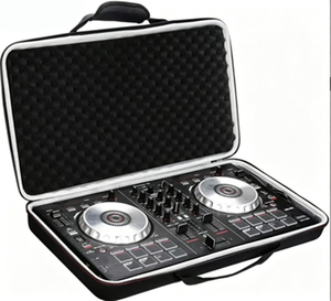 Estuche rígido de EVA para controlador de DJ <span class=keywords><strong>Pioneer</strong></span> <span class=keywords><strong>DDJ</strong></span>-SB2 <span class=keywords><strong>SB3</strong></span> <span class=keywords><strong>DDJ</strong></span>-400 <span class=keywords><strong>DDJ</strong></span>-RB <span class=keywords><strong>DDJ</strong></span>-FLX4, portátil, de 2 canales, color negro - Product Image 6
