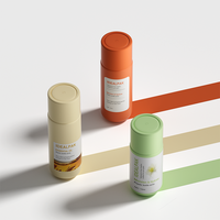 Vente en gros de flacons de lotion en plastique PET à ouverture par torsion de 100/150/200 ml, flacon de toner dégradé pour l'emballage cosmétique des soins de la peau