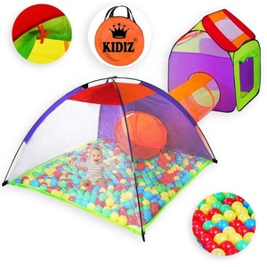 Aioiai Playground <strong>Tent</strong> Playhouse Baby House 200 <strong>Balls</strong> Children's <strong>Tent</strong> Tunnel for Home in Garden - Product Image 3