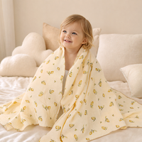 Couverture d'emmaillotage pour bébé en coton biologique 100% lavable et réutilisable pour garçons et filles, avec bordure décorative