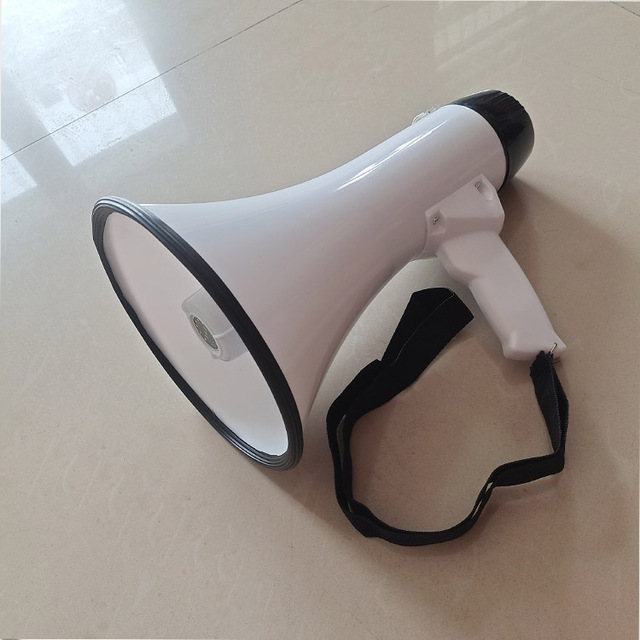 Handheld Megaphone Handheld Megaphone Rechargeable Support Recording Portable Bullhorn for Broadcasting Stall Megaphone